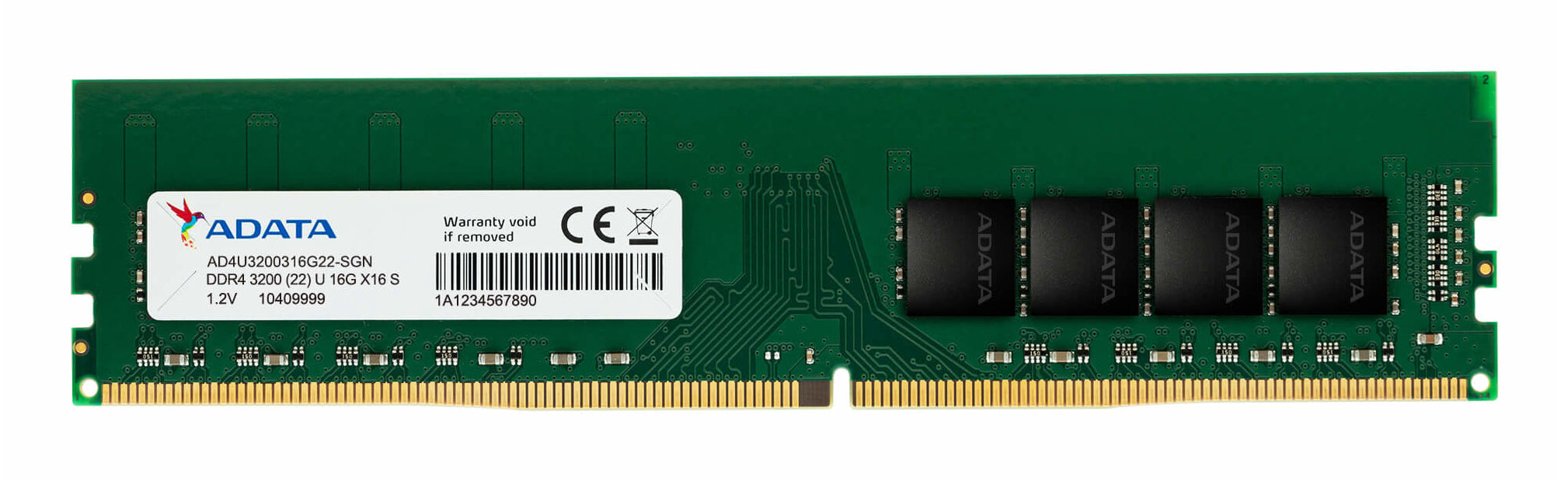 Memoria Ram Adata 16GB DDR4 U-DIMM Premier 3200Mhz