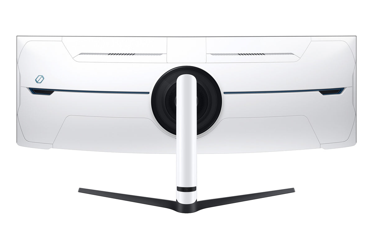 Samsung LS57CG950NLXZX monitor de computadora 144.8 cm (57") 7680 x 2160 Pixeles Dual UHD LED Negro, Blanco