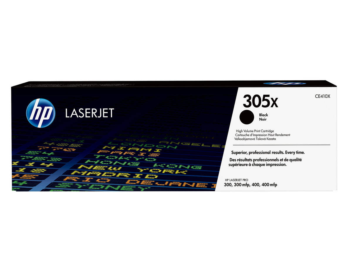 HP Cartucho original de tóner negro de alto rendimiento 305X LaserJet