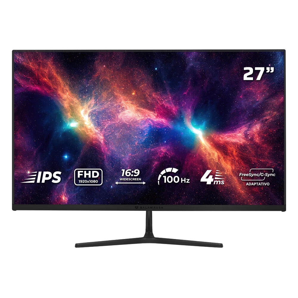 Balam Rush Nebula MNG27Y monitor de computadora 68.6 cm (27") 1920 x 1080 Pixeles Full HD LED Negro
