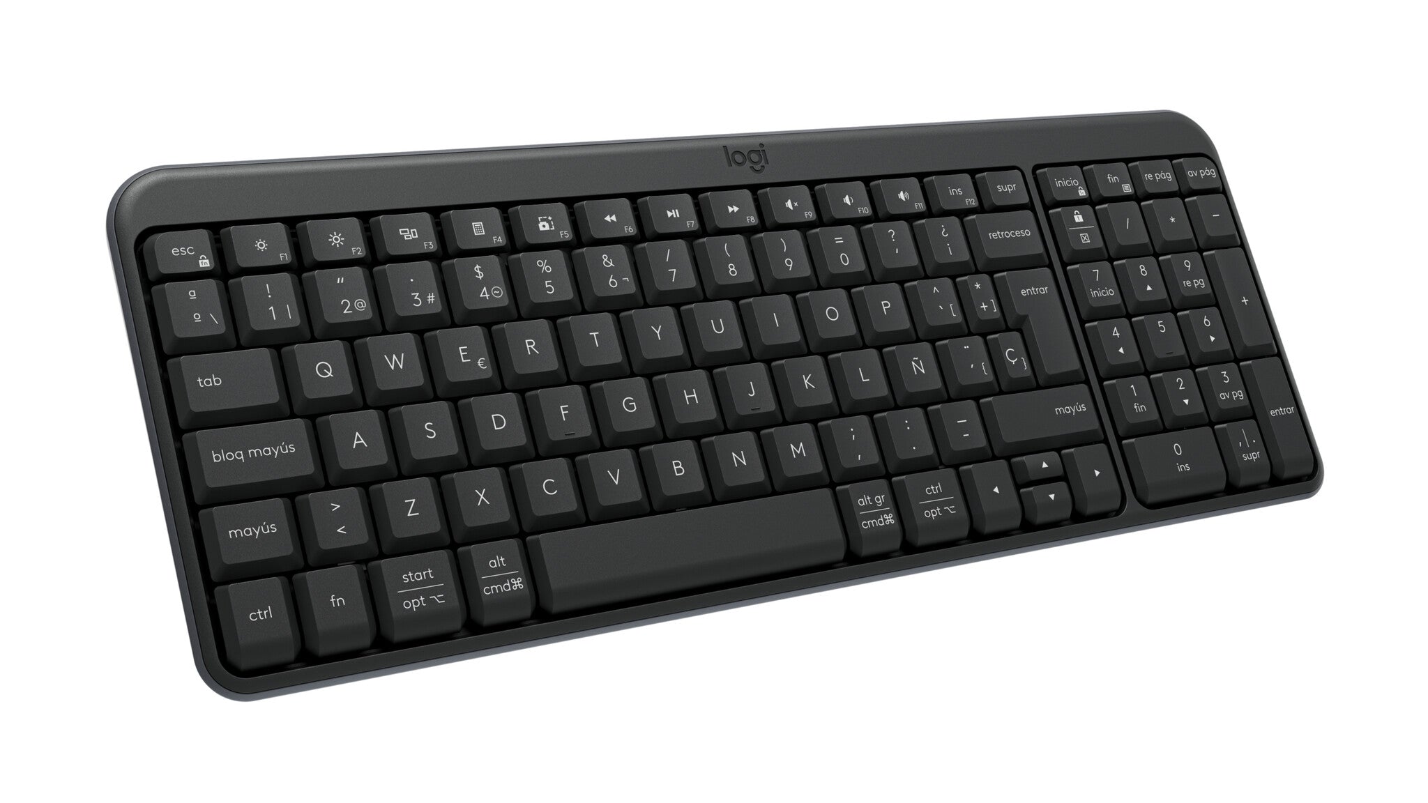 Logitech 920-013445 teclado Universal Bluetooth QWERTY Español Grafito