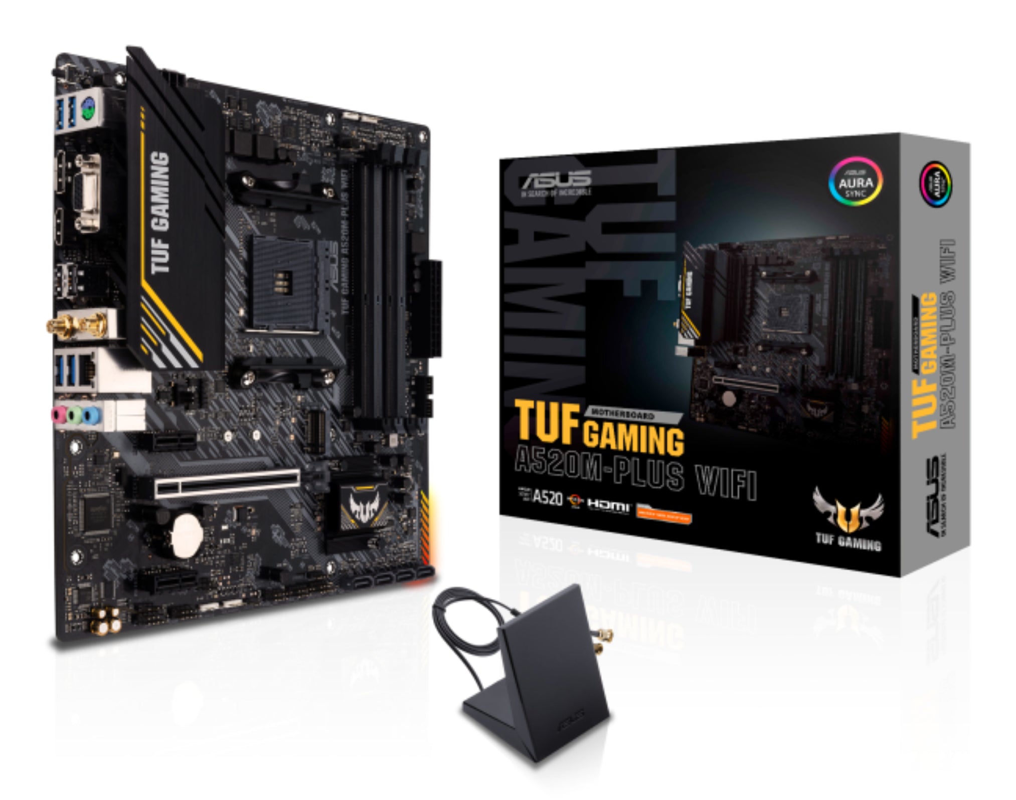 MB ASUS A520 AMD S-AM4 5A GEN/4X DDR4 2800/2X DP/HDMI/D-SUB/M.2/4X USB3.2/MICRO ATX/GAMA BASICA