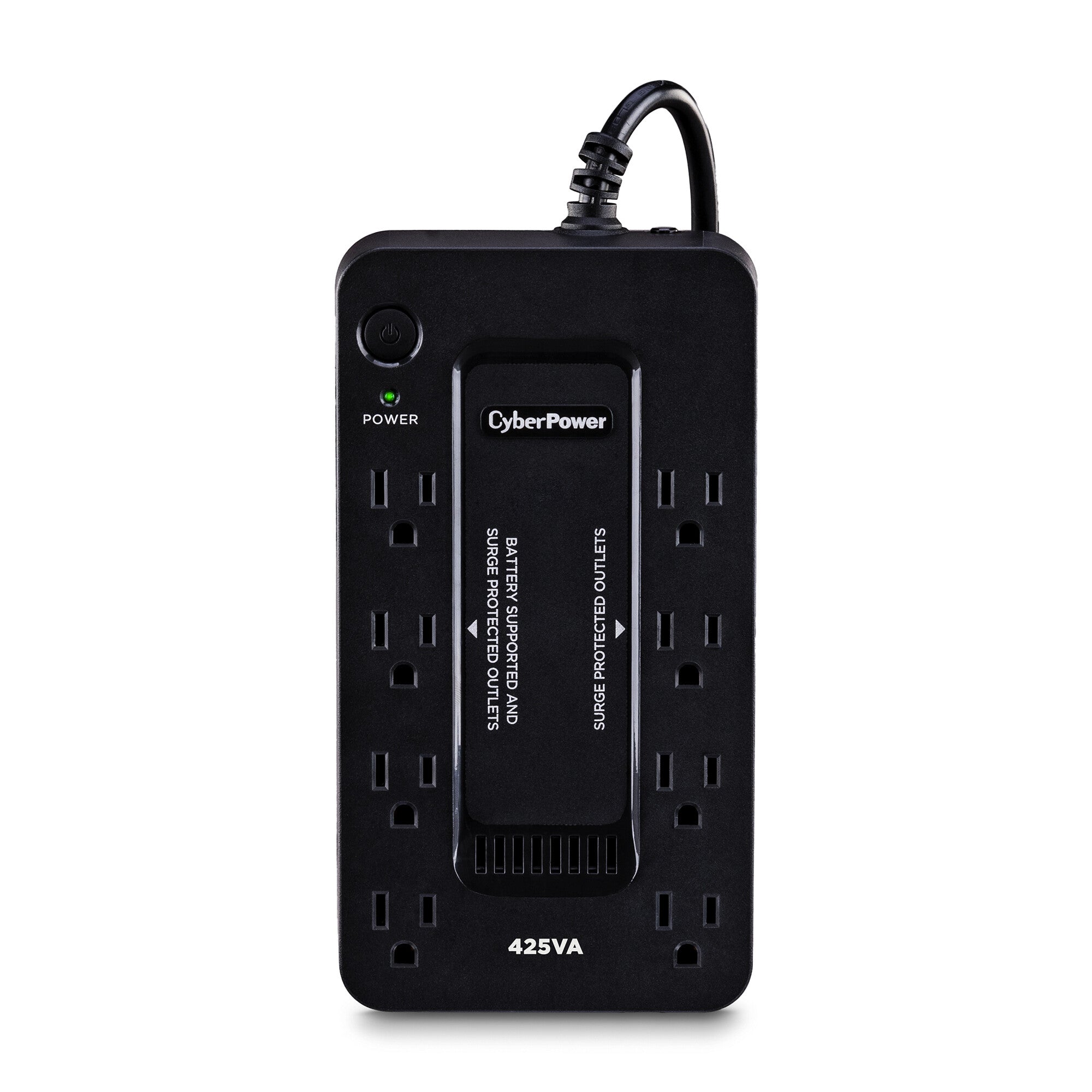 CyberPower ST425 sistema de alimentación ininterrumpida (UPS) En espera (Fuera de línea) 0.425 kVA 260 W 8 salidas AC