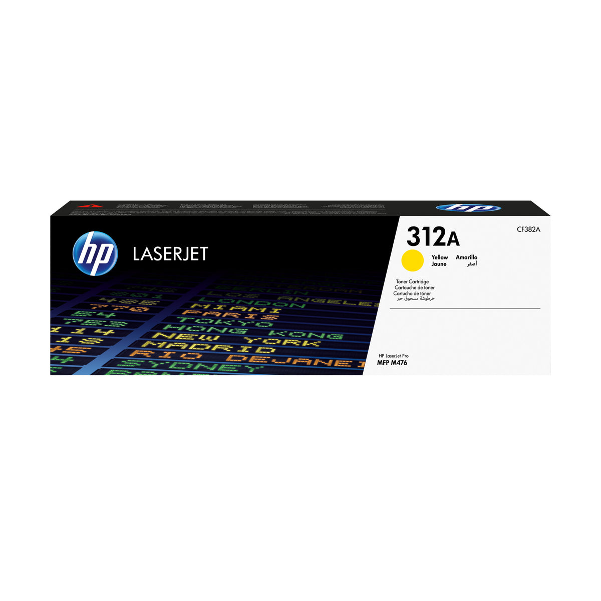 HP Cartucho de tóner LaserJet 312A, amarillo