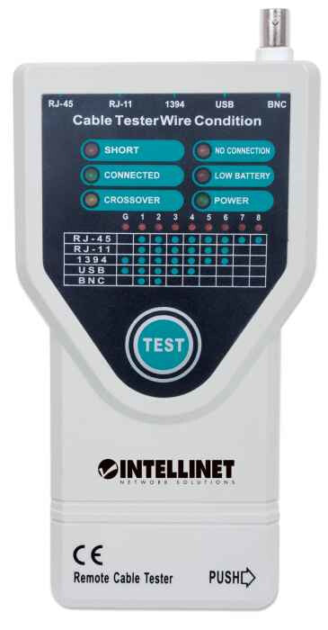 Intellinet Probador de cable 5 en 1