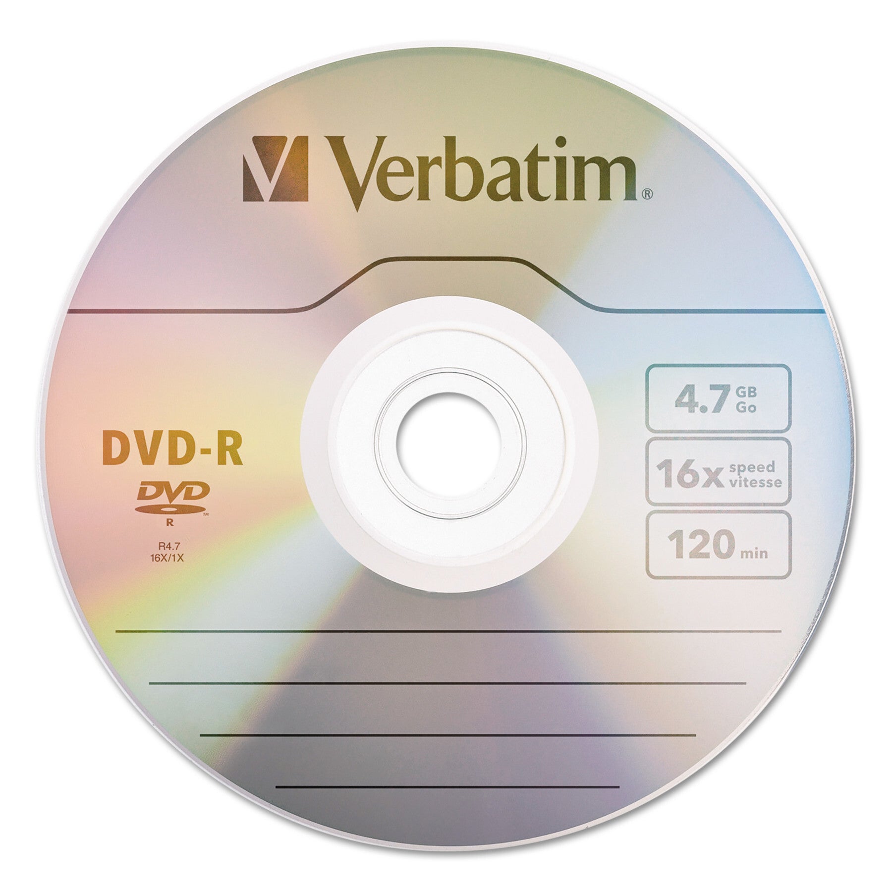 Verbatim DVD-R 4.7GB 16x 10 pieza(s)