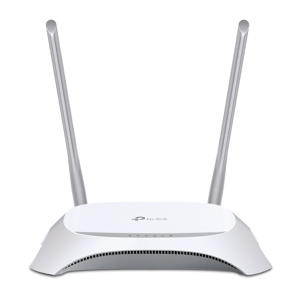 Router inalámbrico  3G/4G, 300 Mbps 1 puerto USB (3G/4G), 1 puerto WAN 10/100 Y 4 puertos LAN 10/100, 2 antenas omnidireccionales de 5 dBi