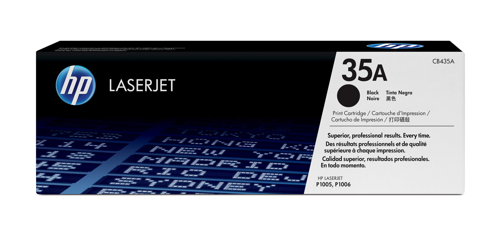 HP Cartucho original de tóner negro 35A LaserJet