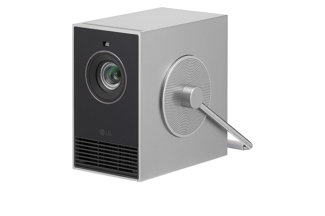 LG CineBeam Q 4K UHD DLP Mini Projector 3840x2160 500 ANSI Lumen HDMI USB Bluetooth Speakers WiFi