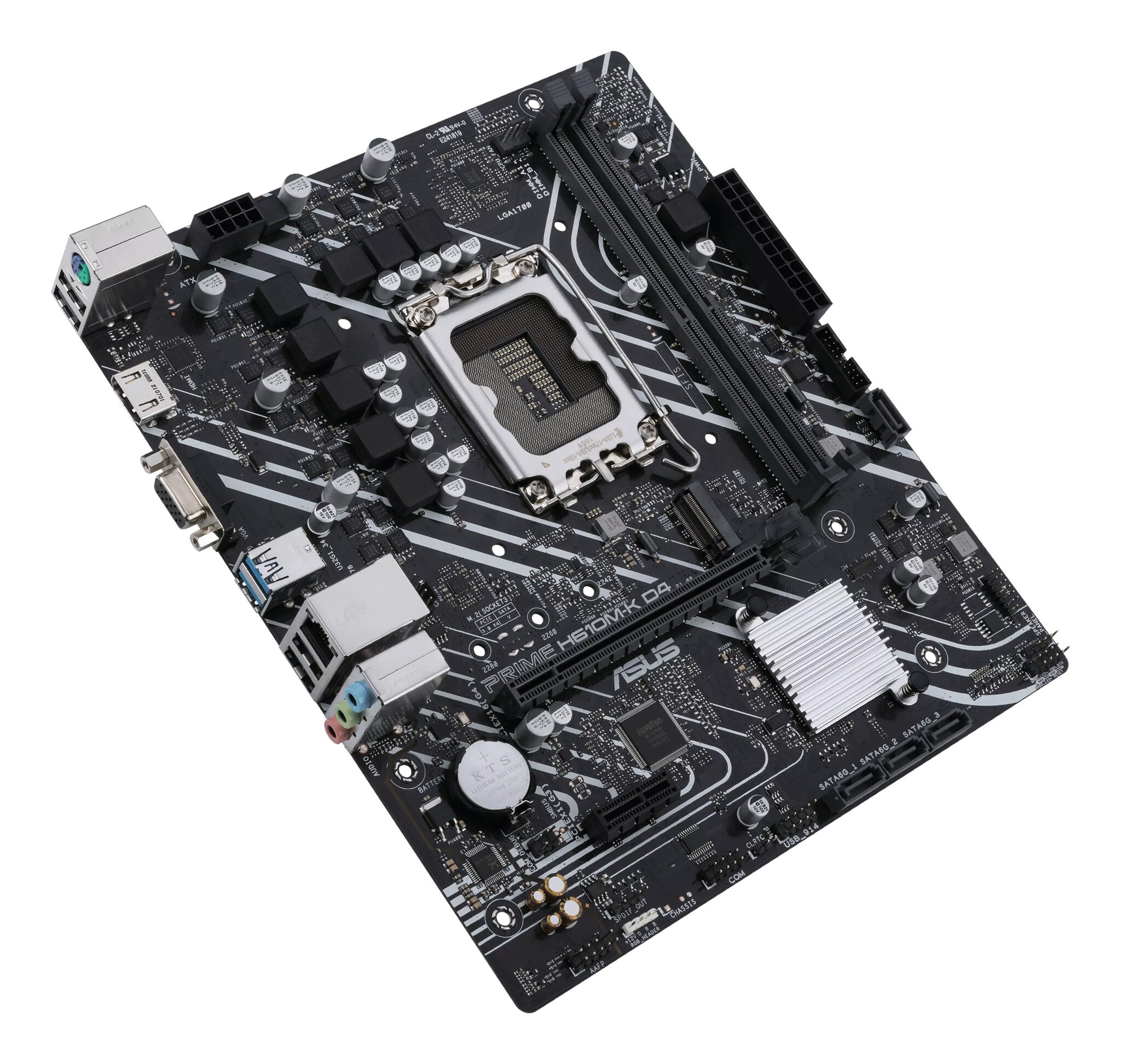 ASUS PRIME H610M-K D4 Intel H610 LGA 1700 Micro ATX