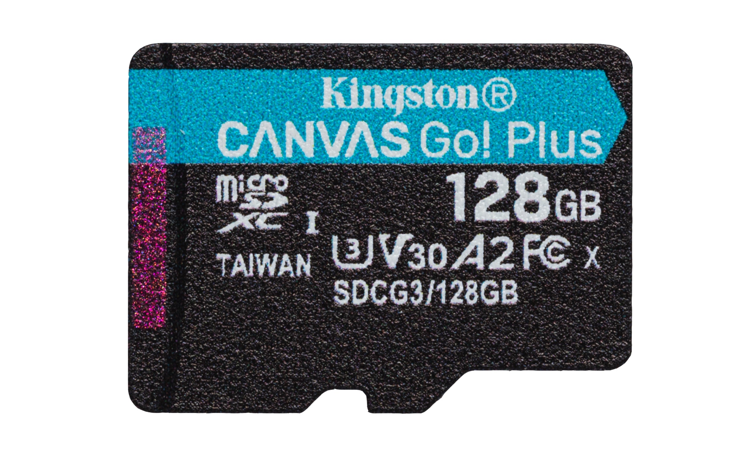 Memoria MicroSD Kingston Canvas Go Plus 128 GB 170R A2 U3 V30