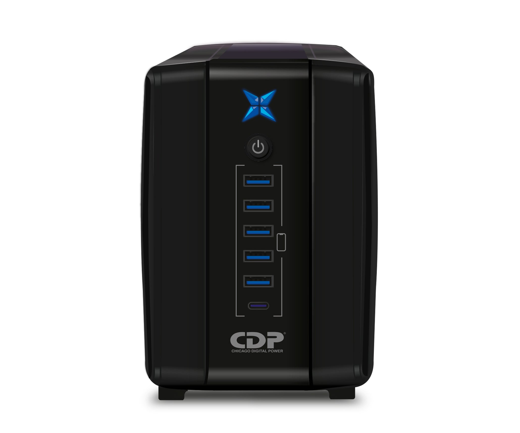 UPS CDP R-UPR 1008 Interactive 1000VA/500W 8 Outlets LED Operation Indicators