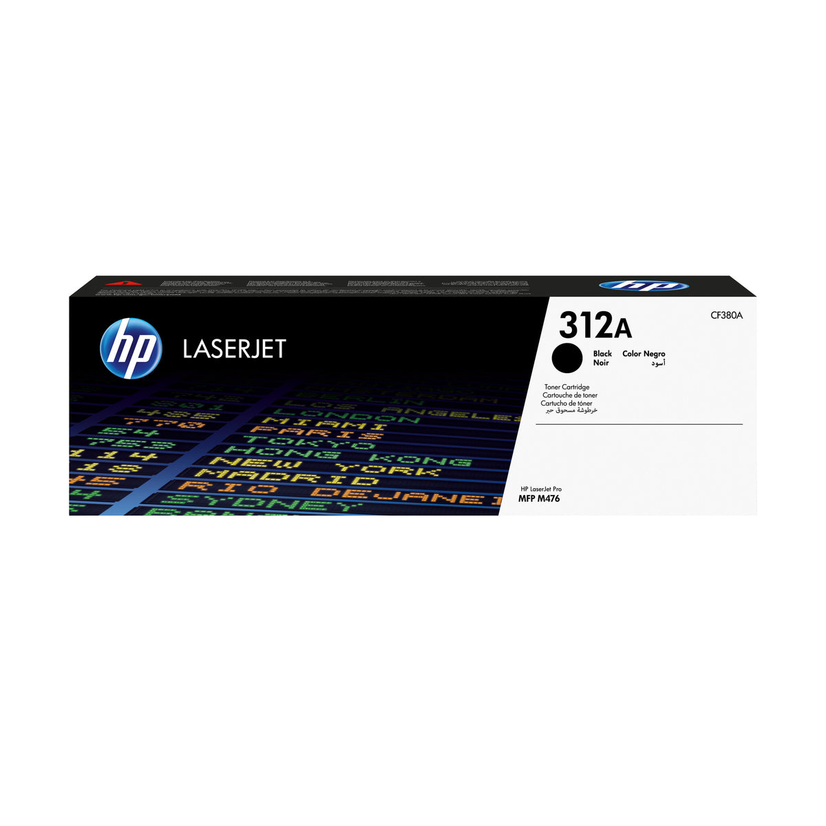 HP Cartucho de tóner LaserJet 312A, negro
