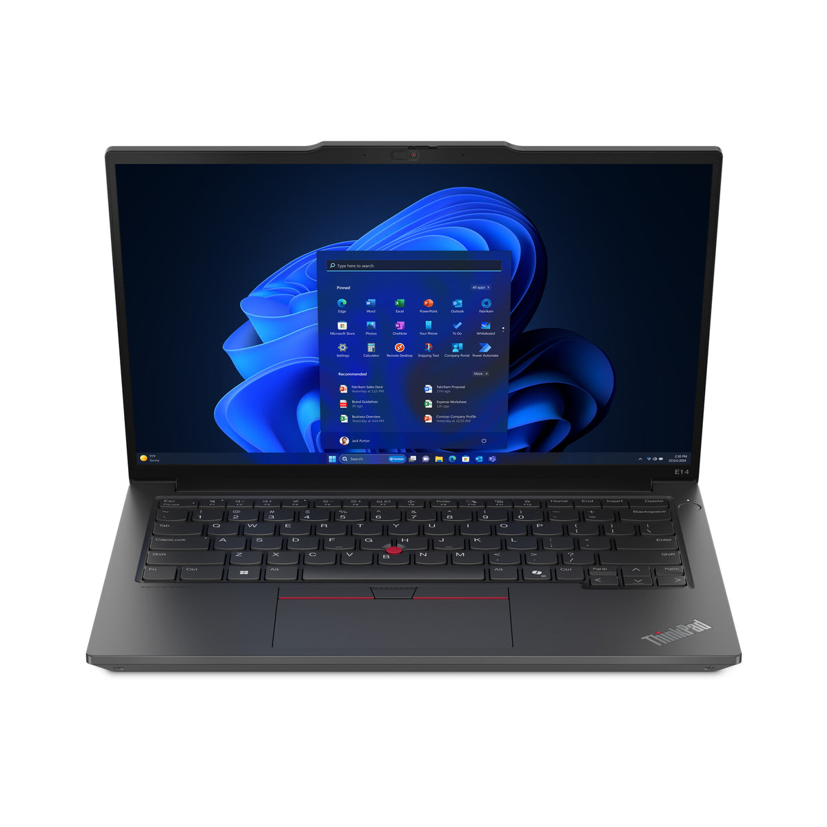 Lenovo ThinkPad E14 Gen 6 (Intel) Intel Core Ultra 7 155H Computadora portátil 35.6 cm (14") WUXGA 16 GB DDR5-SDRAM 512 GB SSD Wi-Fi 6E (802.11ax) Windows 11 Pro Español Negro