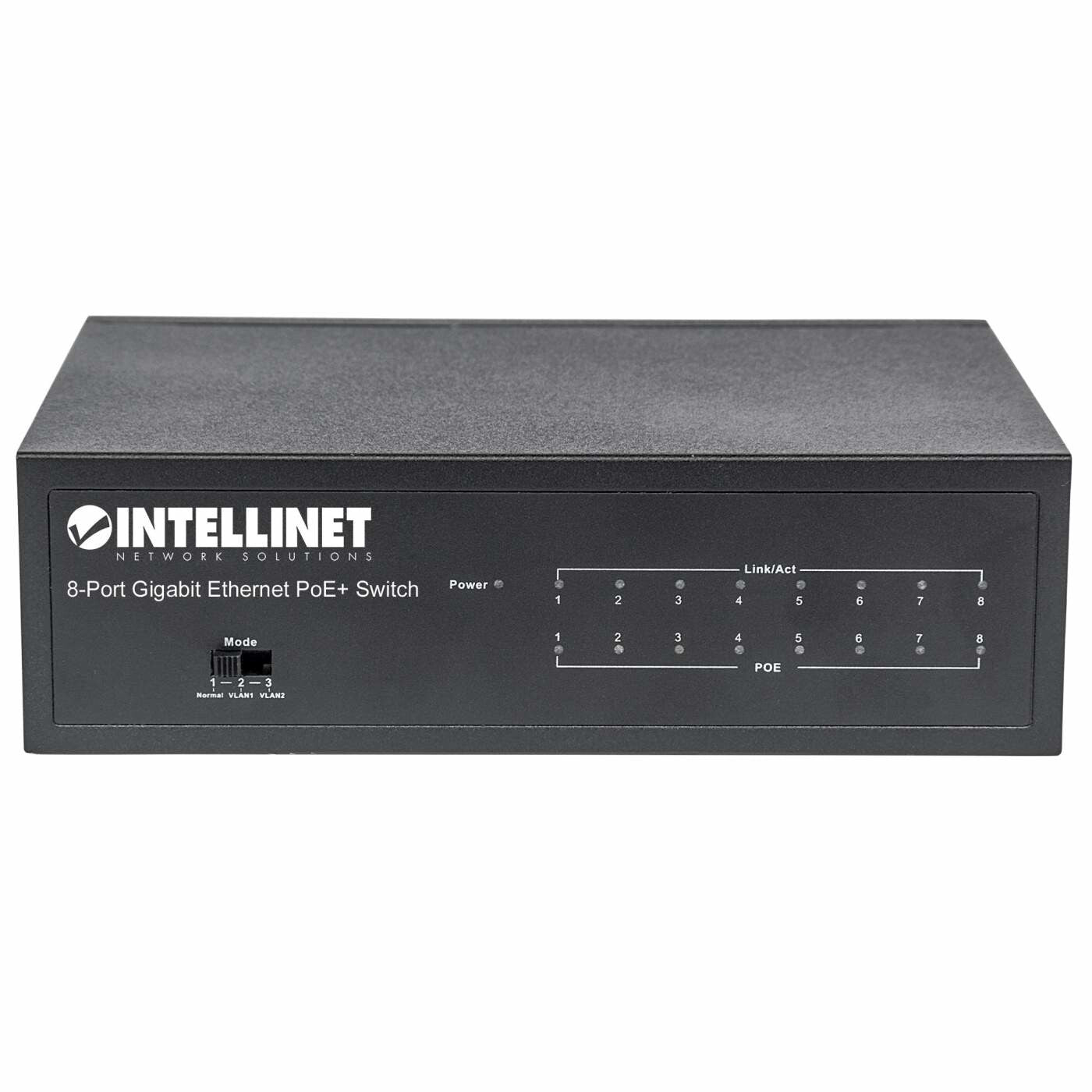 Intellinet Switch PoE+ Gigabit Ethernet de 8 puertos