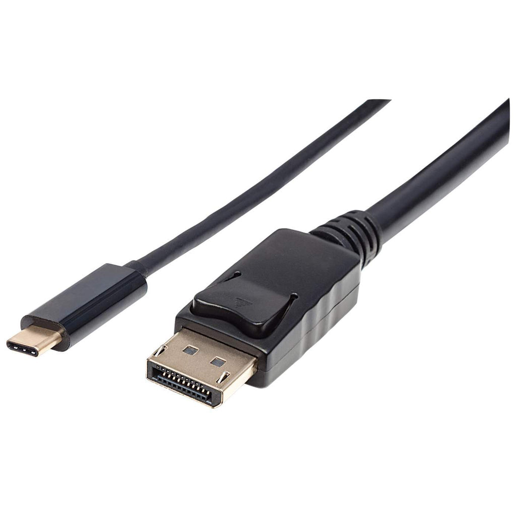Manhattan USB-C to DisplayPort 4K@60Hz Adapter Cable 2m Black