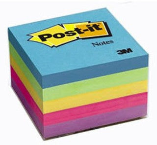 3M Post-It Ultra Notes 7.6x7.6 cm, 5 Blocks, 100 Sheets/Block