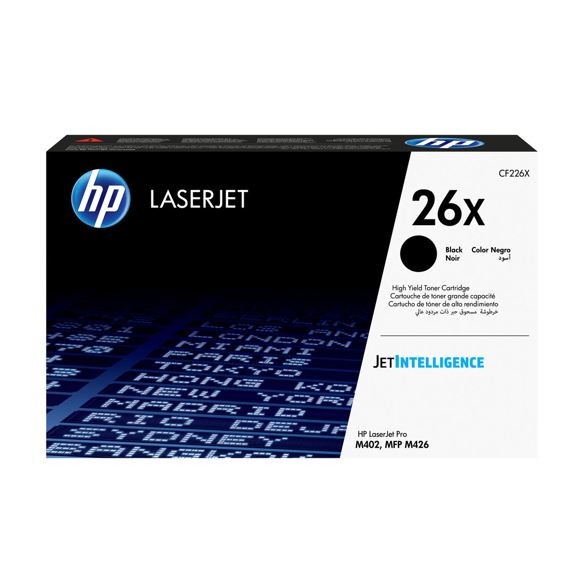 HP Cartucho de tóner original LaserJet 26X negro de alta capacidad