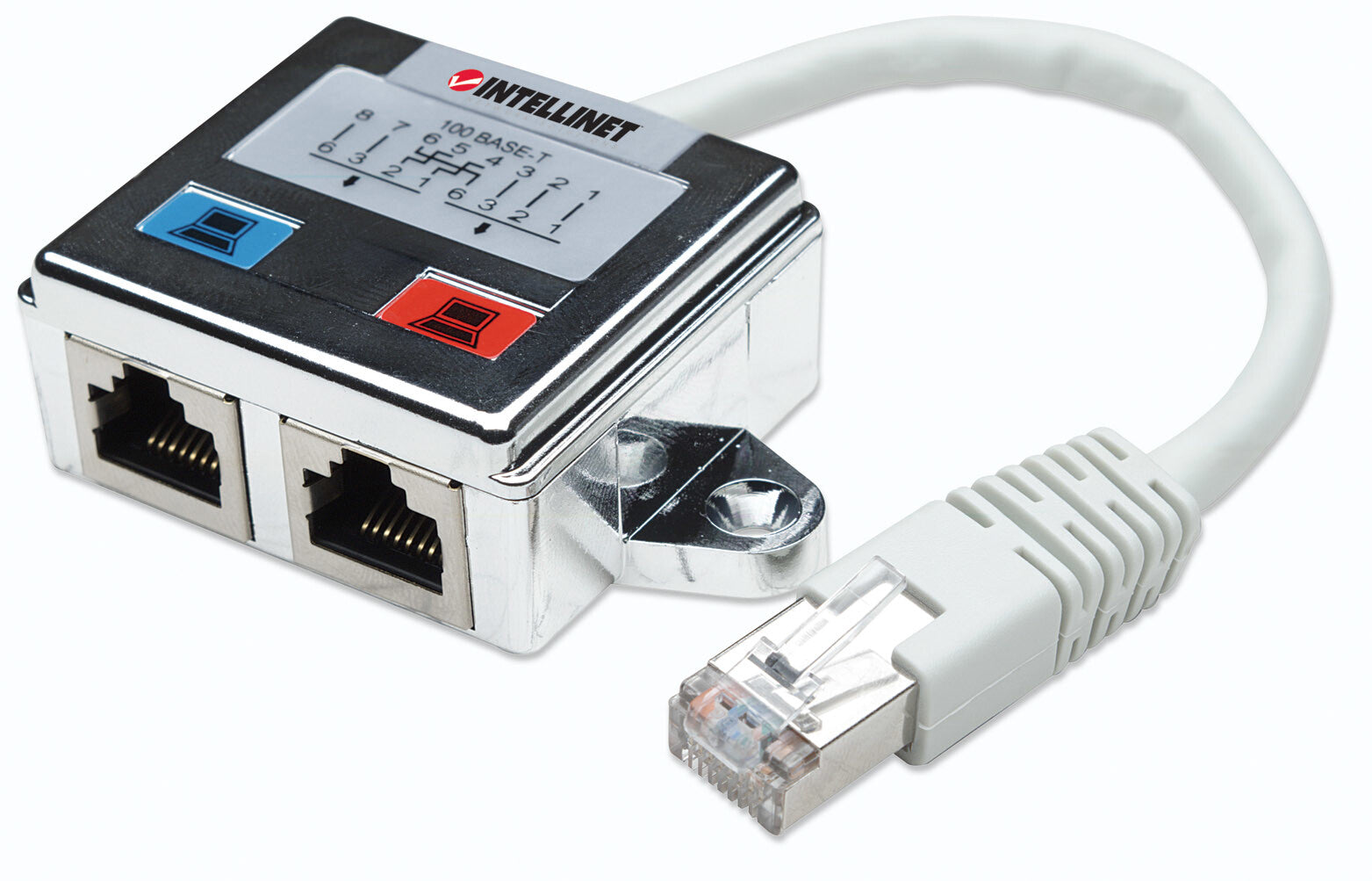 Intellinet DISTRIBUIDOR RJ45 MODULAR CAT5E *COMPRAR EN PARES