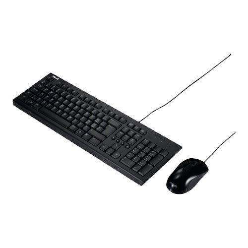 KIt de Teclado y Mouse Cableado / Diseño Elegante y Silencioso (No Requiere Drivers)