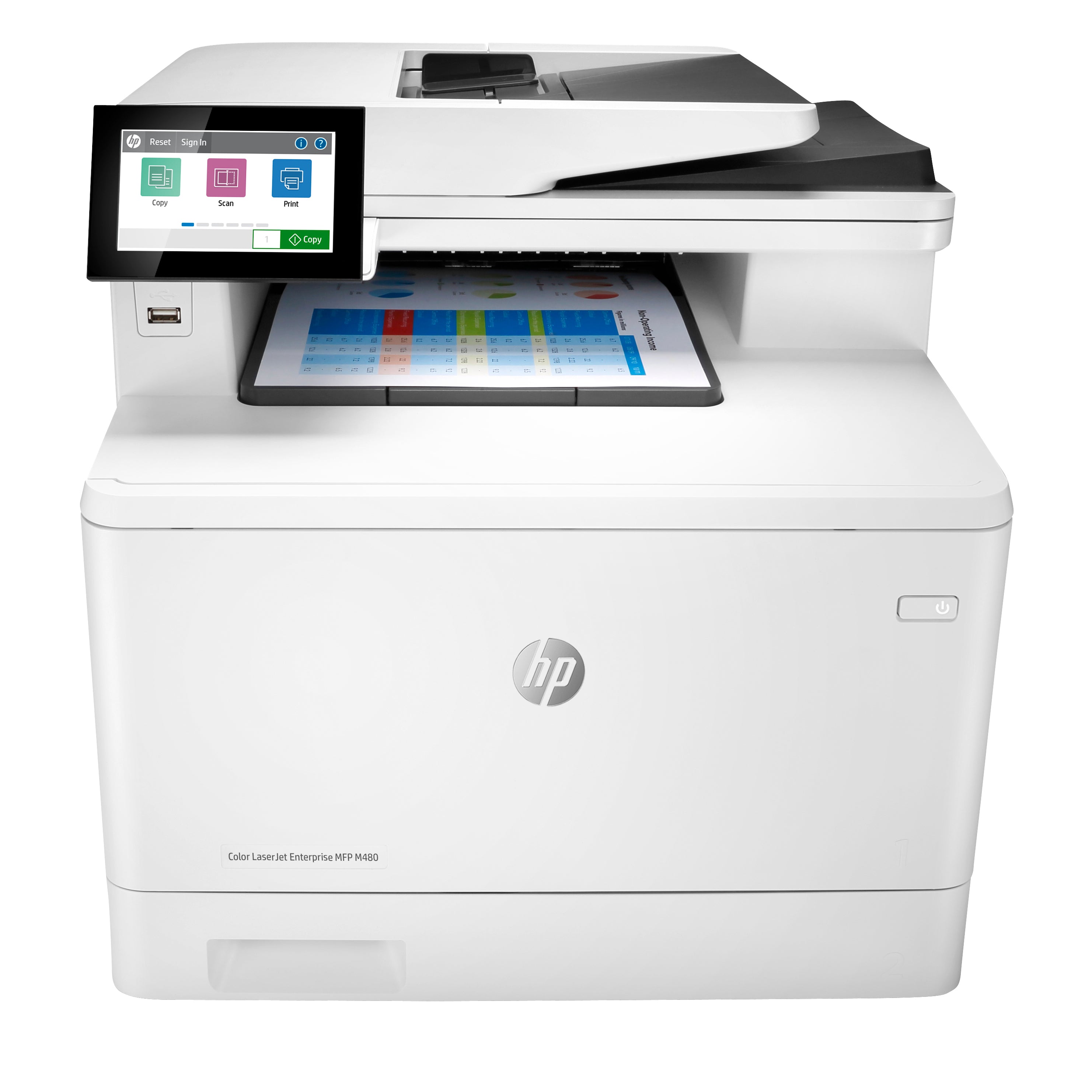 Multifuncional HP (VAL) LaserJet Enterprise MFP M480f Color