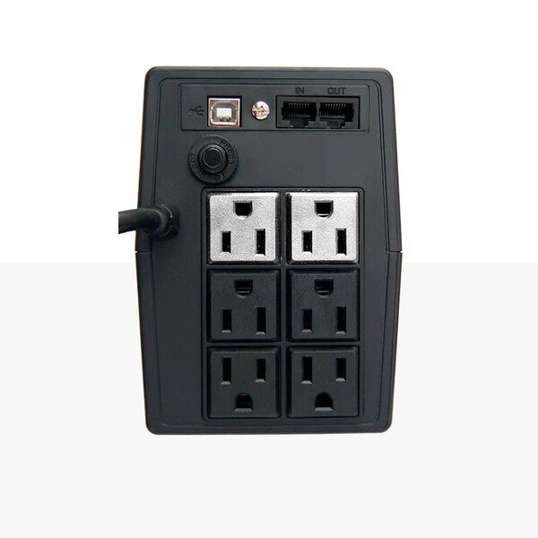 Vica OPTIMA 800 sistema de alimentación ininterrumpida (UPS) 0.8 kVA 400 W 6 salidas AC