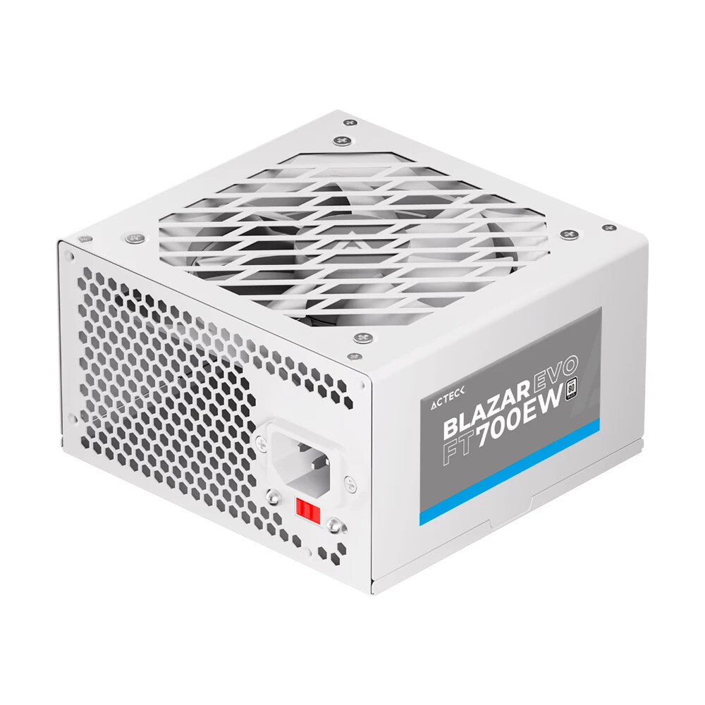 Acteck Blazar Evo FT700EW unidad de fuente de alimentación 700 W 20+4 pin ATX ATX Blanco