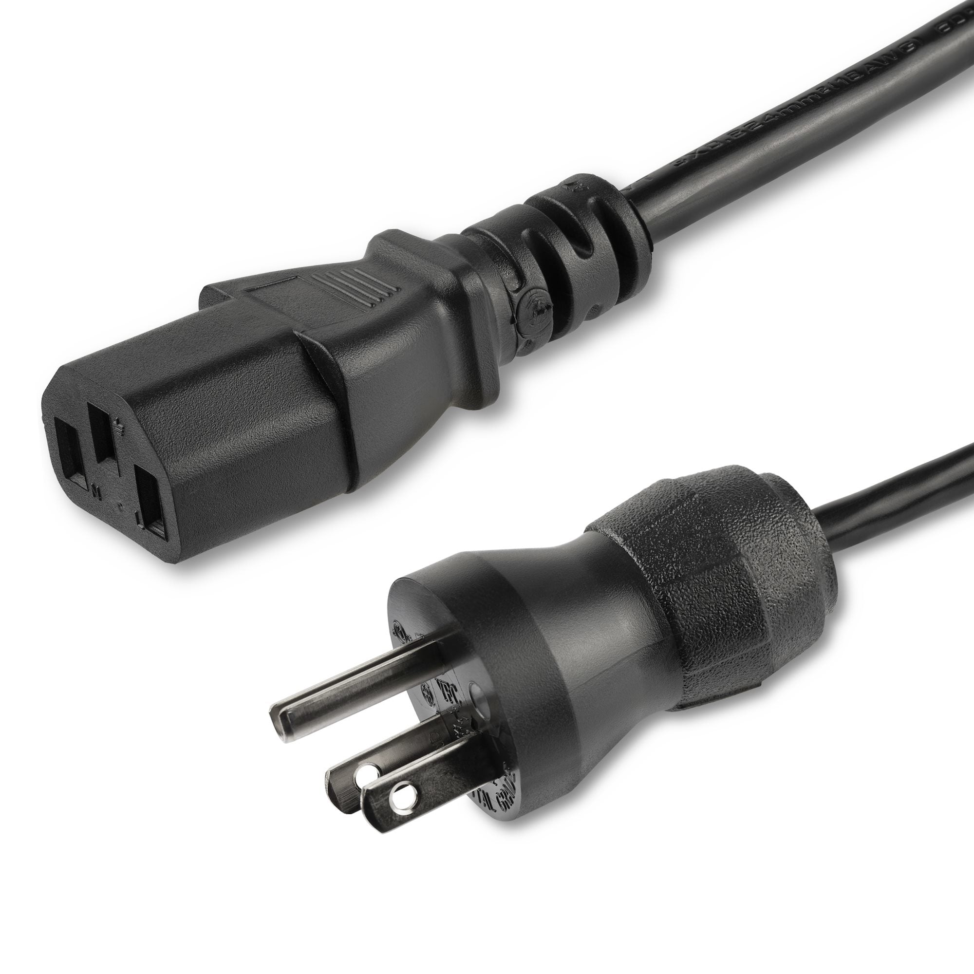 CABLE DE 3M  DE ALIMENTACION DE GRADO HOSPITALARIO, 18AWG, NEMA 5-15P A C13, 10A 125V, CABLE PUNTO VERDE - STARTECH.COM MOD. PXTMG10110