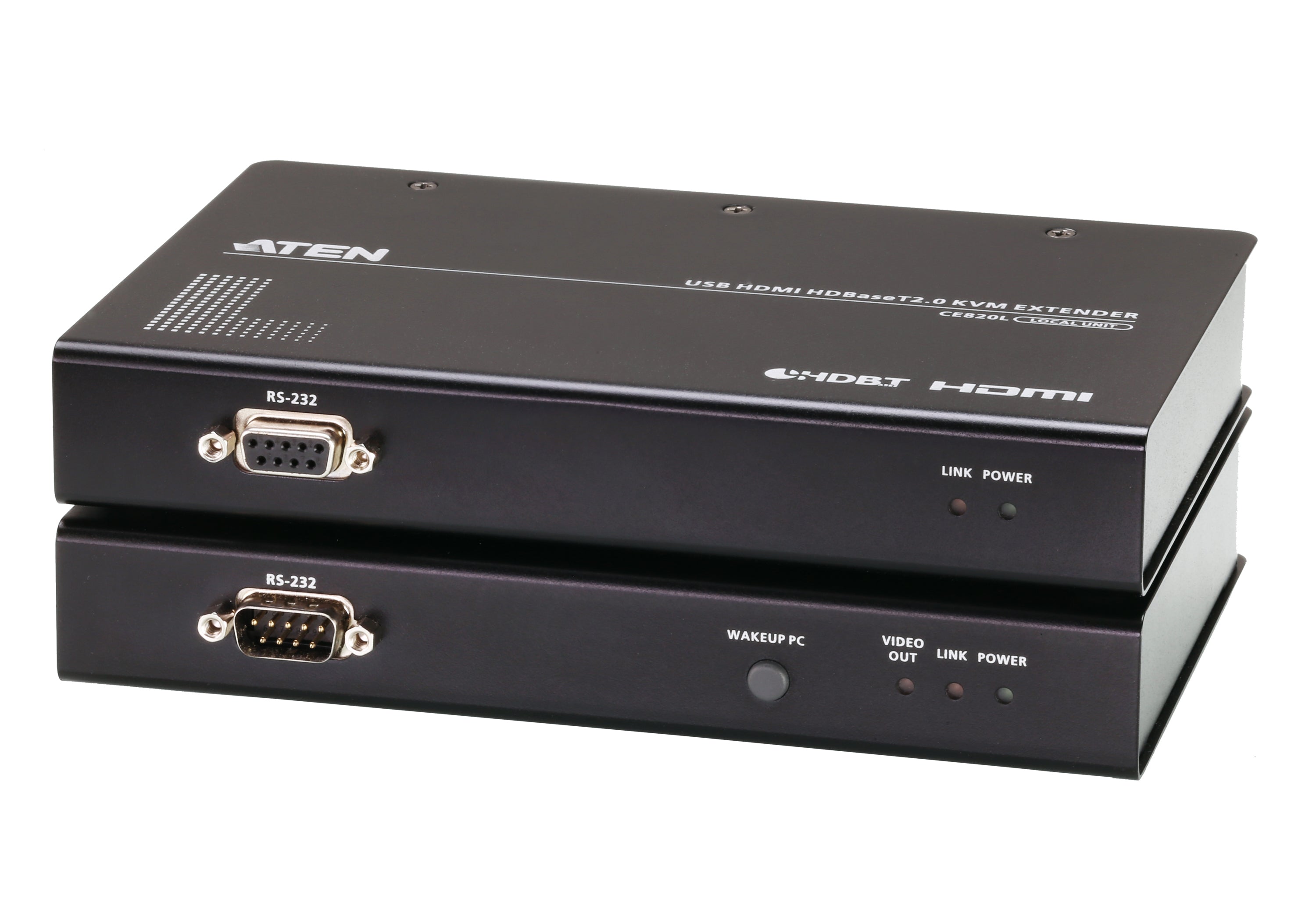 Kit Extensor KVM | 100m  | Conector HDMI | HDBaseT™ | Resolución 4K | USB 2.0 | Audio Estéreo