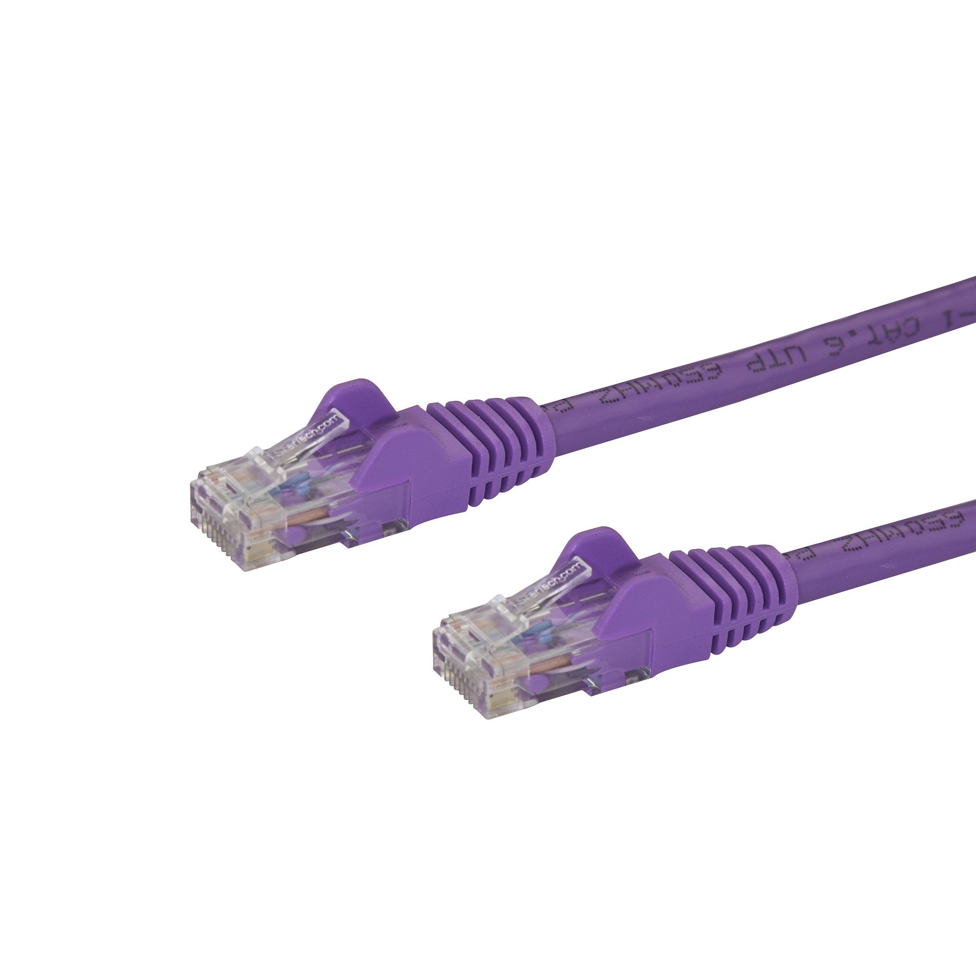 CABLE DE RED DE 1.8M PURPURA CAT6 UTP ETHERNET GIGABIT RJ45 SIN ENGANCHES - STARTECH.COM MOD. N6PATCH6PL