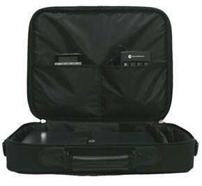 TechZone TZEST01N maletín para laptop 39.1 cm (15.4") Negro