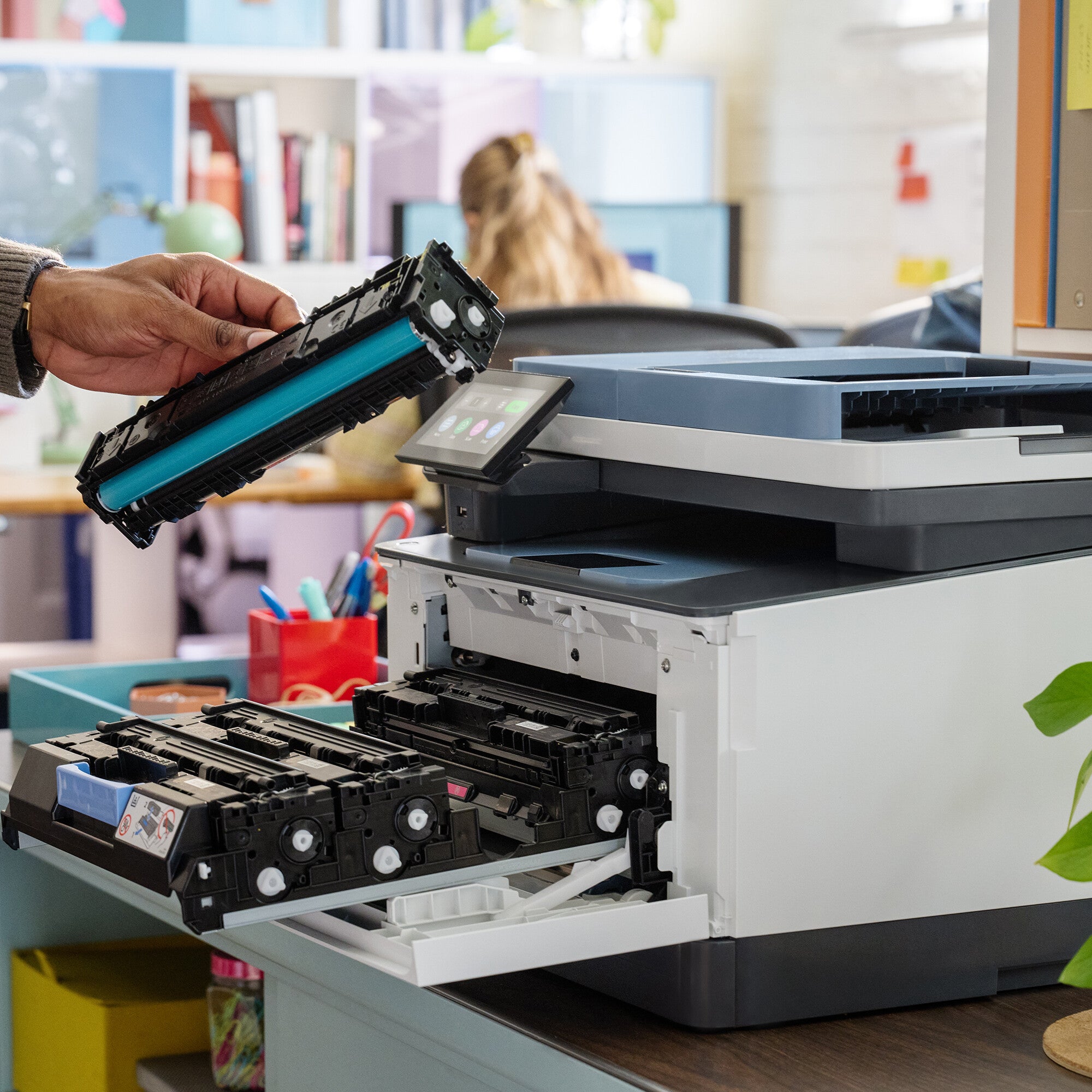 HP LaserJet Pro 3303fdw Conexiones inalámbricas Multifunction Color Impresora, Copiadora, escáner; Doble cara