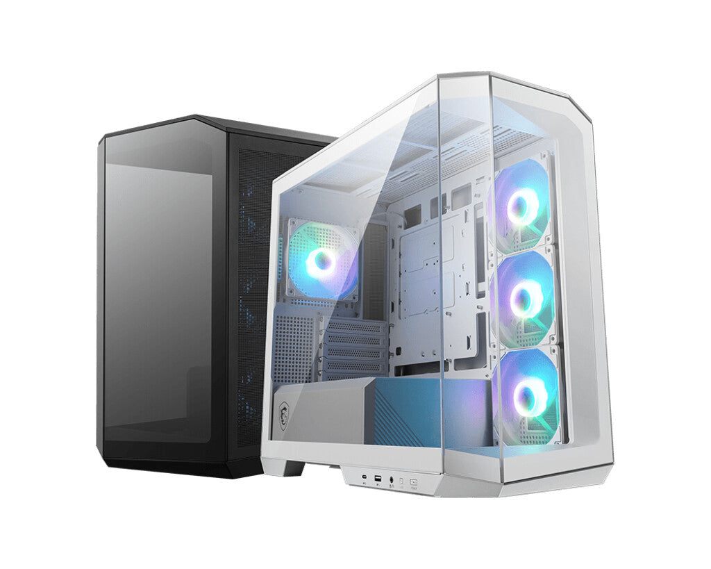 MSI MAG PANO M100R PZ Micro Tower Blanco