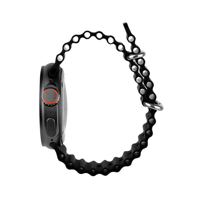 Perfect Choice PC-270164 reloj inteligente y deportivo 3.63 cm (1.43") AMOLED Digital 466 x 466 Pixeles Pantalla táctil Negro