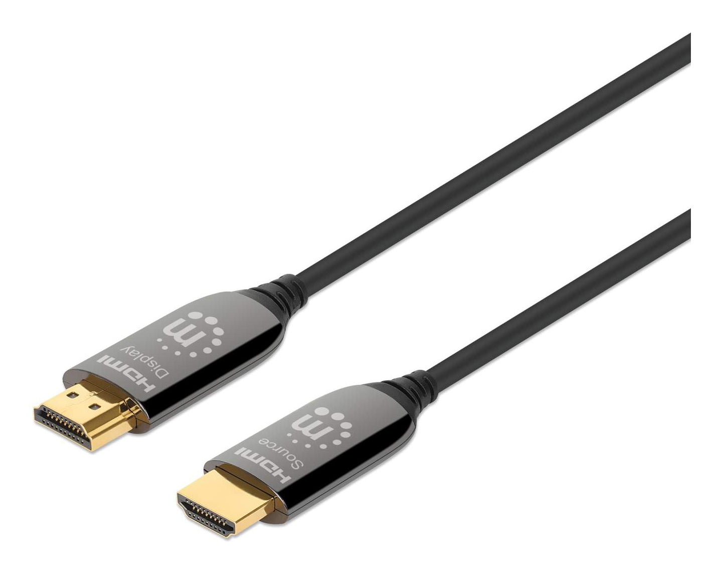 Cable Manhattan HDMI 2.1 Fibra Optica 15M 8ka60Hz Certificado