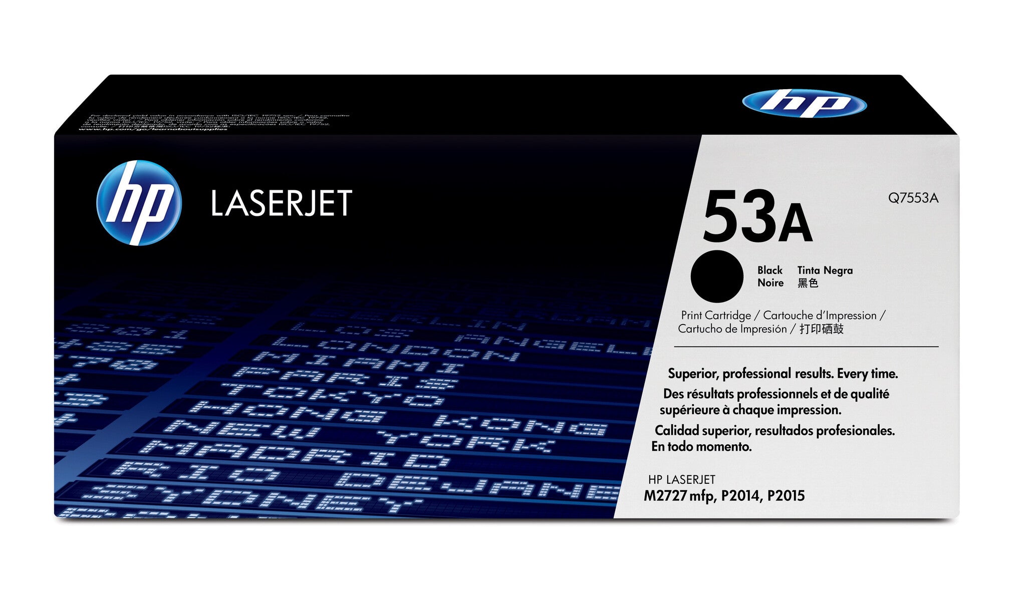 HP Cartucho original de tóner negro 53A LaserJet