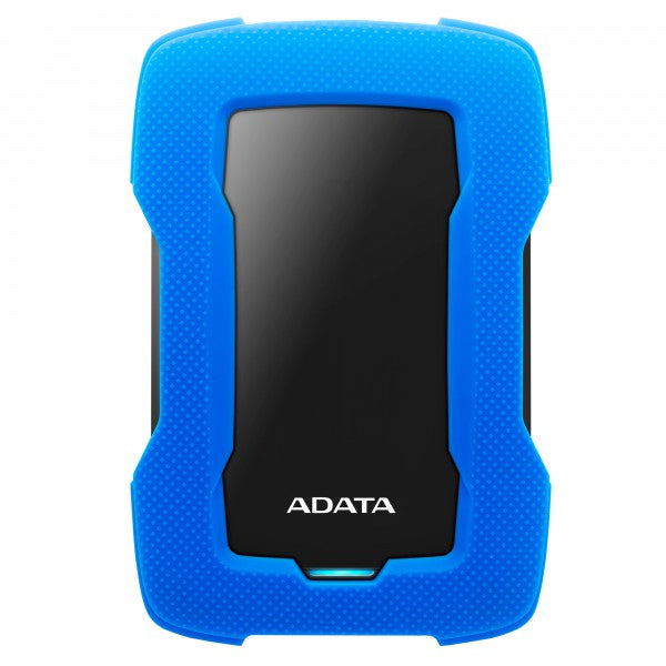 DISCO DURO EXTERNO ADATA HD330 2TB PORTATIL 2.5 USB 3.2 WINDOWS MAC LINUX CONTRAGOLPES SLIM COLOR AZUL AHD330-2TU31-CBL
