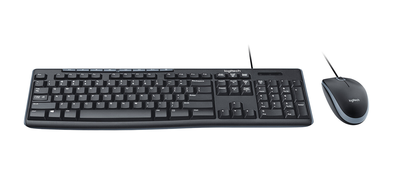 Logitech 920-002716 teclado Ratón incluido USB Inglés Negro