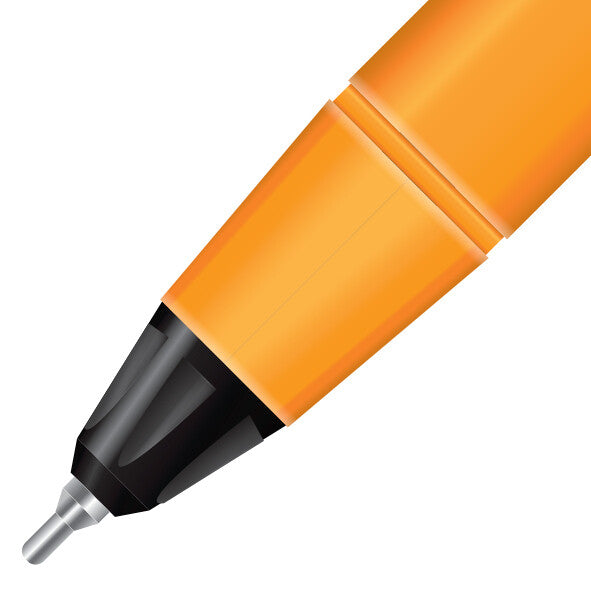 Azor 6820NE bolígrafo Negro Bolígrafo de barra Fino 12 pieza(s)