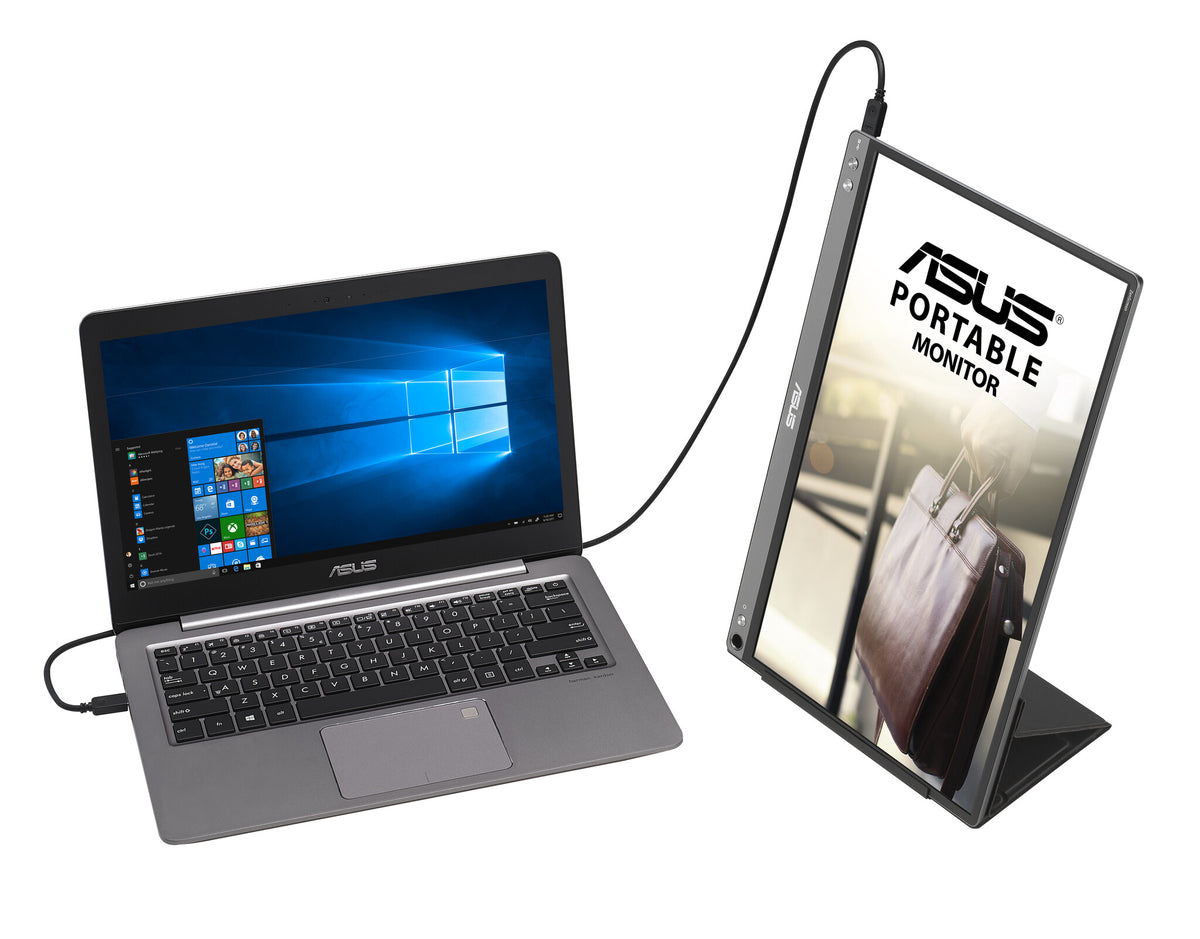ASUS ZenScreen MB16ACE monitor de computadora 39.6 cm (15.6") 1920 x 1080 Pixeles Full HD LED Gris