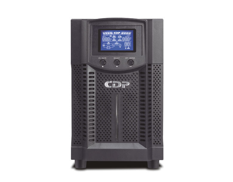 CDP UPO11-3 sistema de alimentación ininterrumpida (UPS) Doble conversión (en línea) 3 kVA 2700 W 4 salidas AC