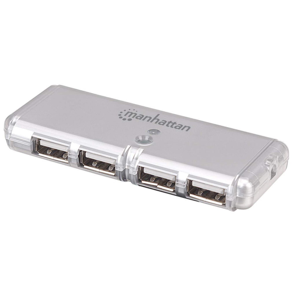 Mini USB 2.0 Manhattan Hub Without Power Supply 4 Ports