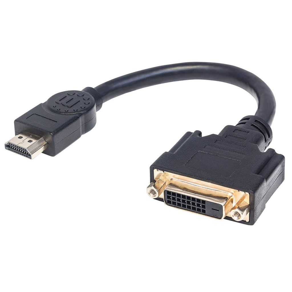 CABLE HDMI,MANHATTAN,354592, - DVI-D M-H  20CM