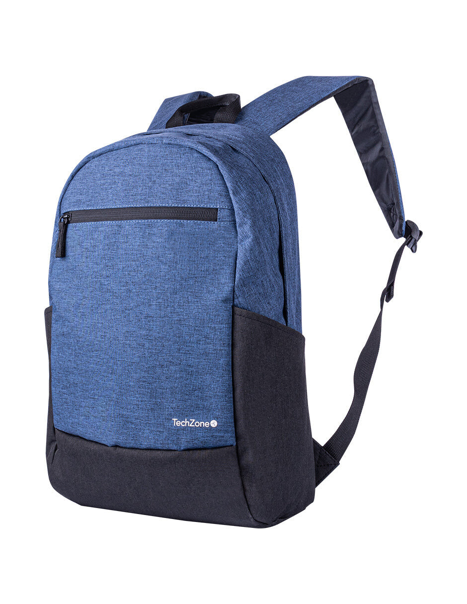 TechZone TZLBP16 mochila City backpack Azul Poliéster