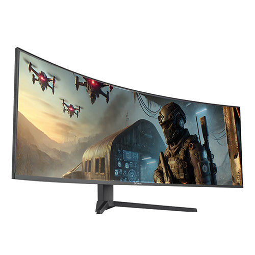 XZEAL XZMO491B monitor de computadora 124.5 cm (49") 5120 x 1440 Pixeles Wide Quad HD LED Negro