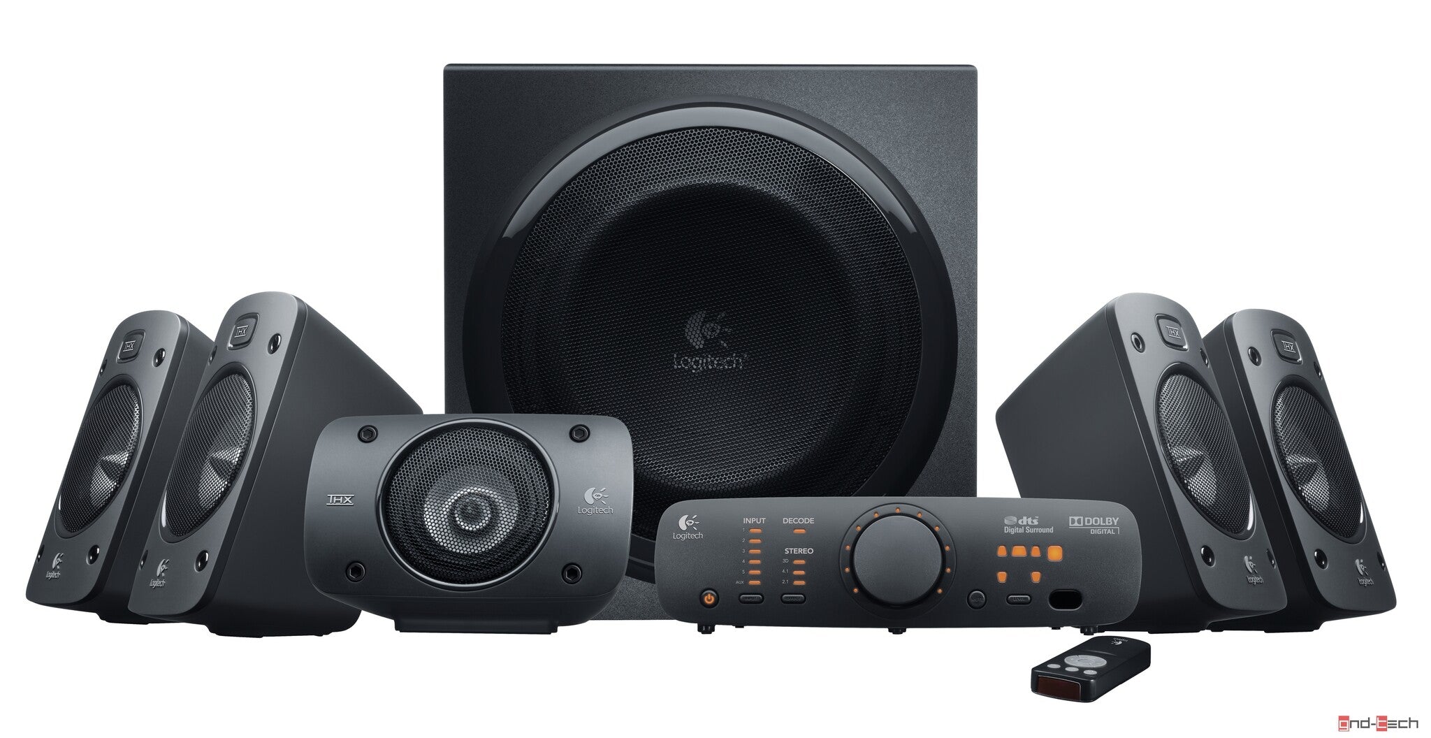 Logitech 980-000474 juego de altavoz 500 W PC Negro 5.1 canales 335 W