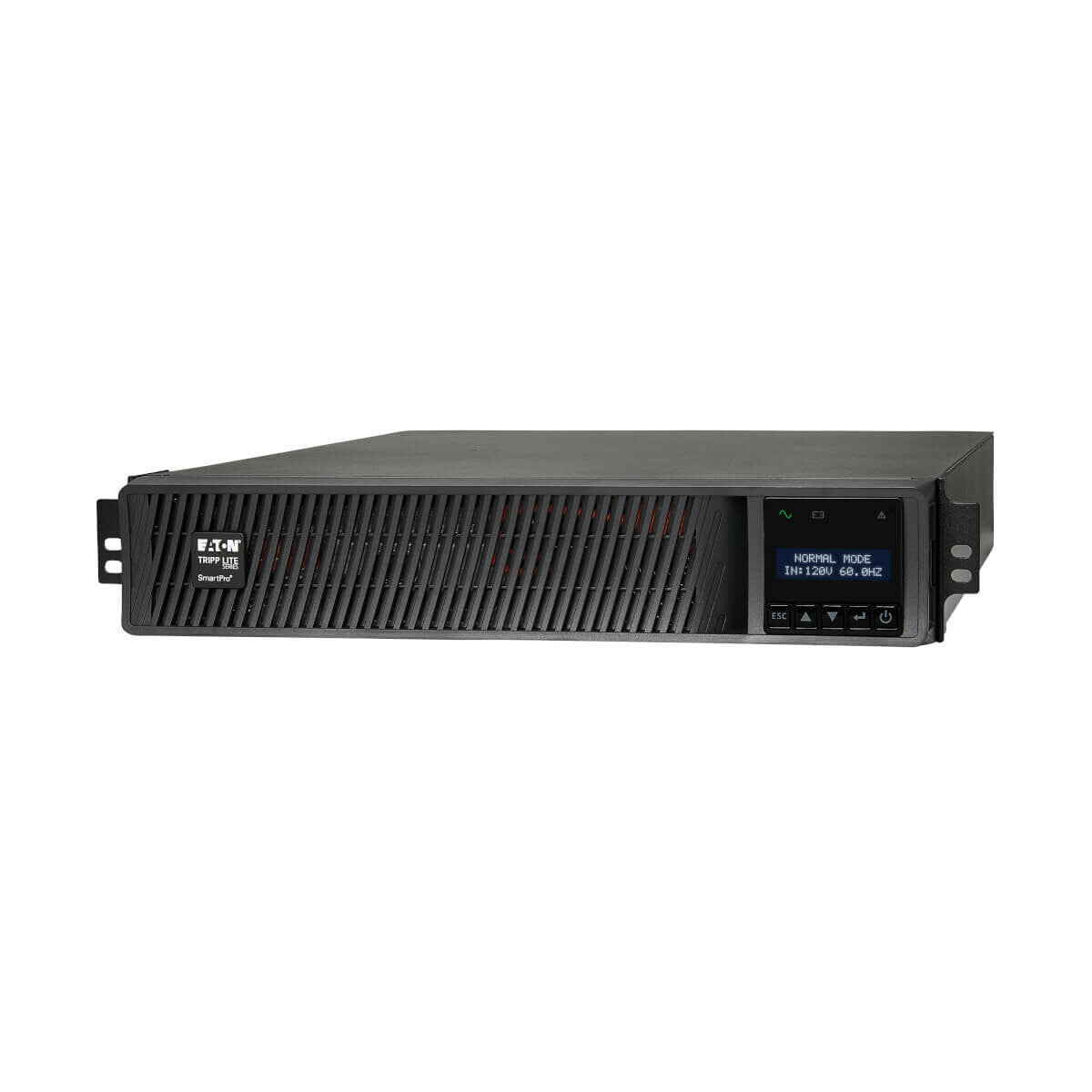 Tripp Lite SMART3000RMXL2U SMARTPRO 3000VA 3000 W 120 V UPS de línea interactiva con onda senoidal - 7 tomas de corriente, autonomía extendida, opción de tarjeta de red, LCD, USB, DB9, montaje en rack/torre de 2U.