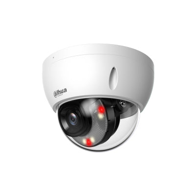 CAMARA IP DAHUA DH-IPC-HDBW2649EP-S-IL DOMO ANTIVANDALICA DE 6 MP/ LENTE DE 2.8MM/ 30 MTS DE ILUMINADOR DUAL INTELIGENTE+FULL COLOR/SMD PLUS/ PROT. PERIMETRAL AVANZADA/ MIC. INTEGRADO/ IP67/ IK10 RAN