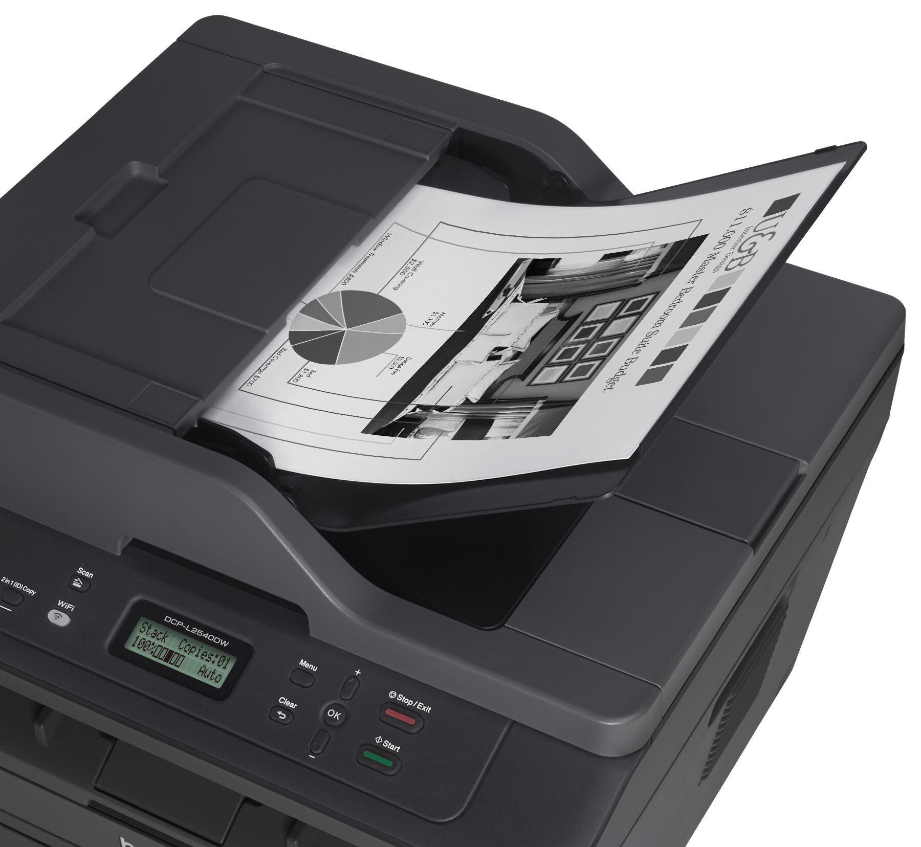 Brother DCP-L2540DW Impresora multifunción Laser A4 2400 x 600 DPI 30 ppm Wifi