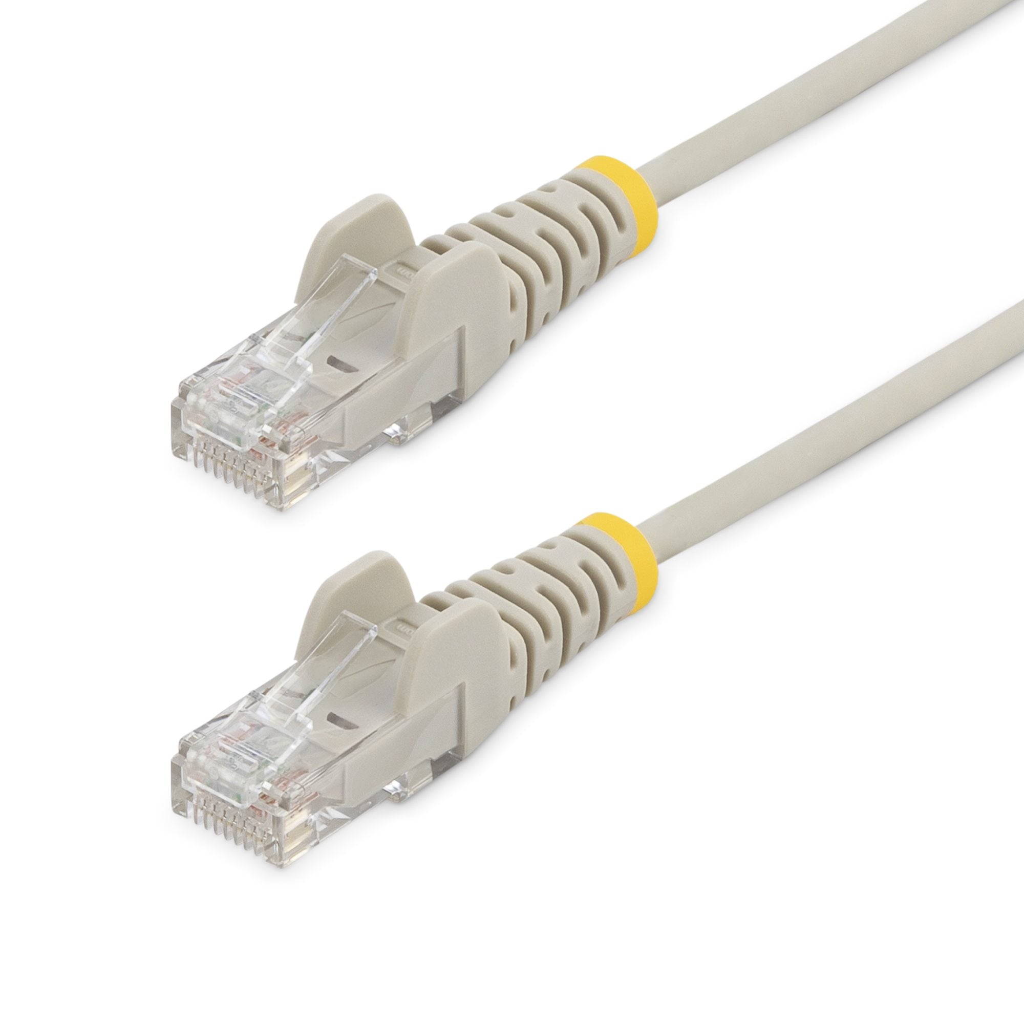 CABLE DE 30CM DE RED ETHERNET CAT6 DELGADO SIN ENGANCHES - CABLE DE RED SNAGLESS - GRIS - STARTECH.COM MOD. N6PAT1GRS